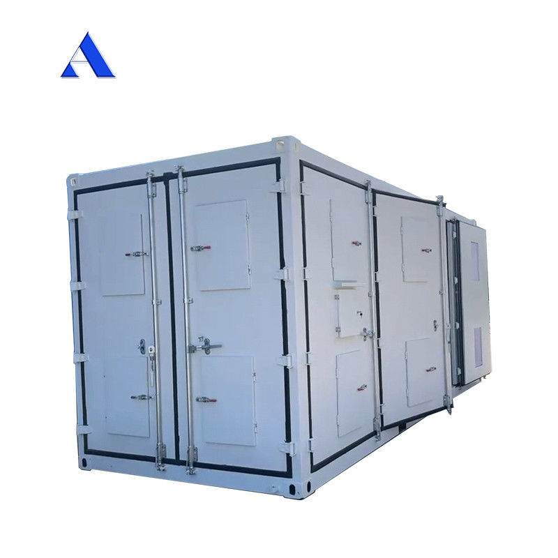 Εξωτερικές διαστάσεις 6058 x 2438 x 2591/2896mm ISO Standard 20ft Container για σύστημα αποθήκευσης μπαταριών ηλιακής ενέργειας
