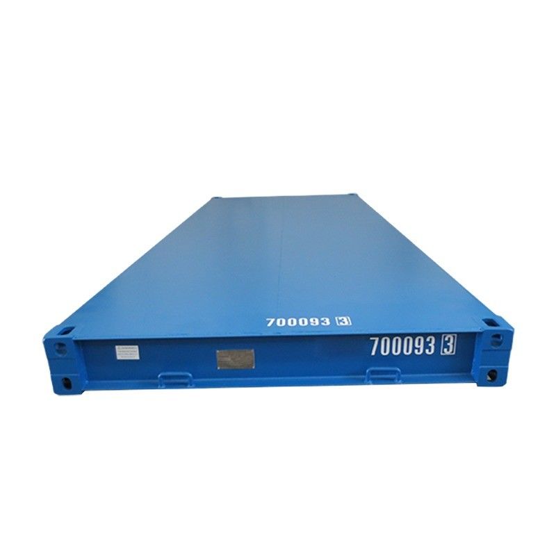 20ft Heavy-Duty Steel Floor Shipping Container 6058 x 2438 x 323.8mm Εσωτερικές διαστάσεις 20 πόδια ξηρό πλατφόρμα εμπορευματοκιβωτίου