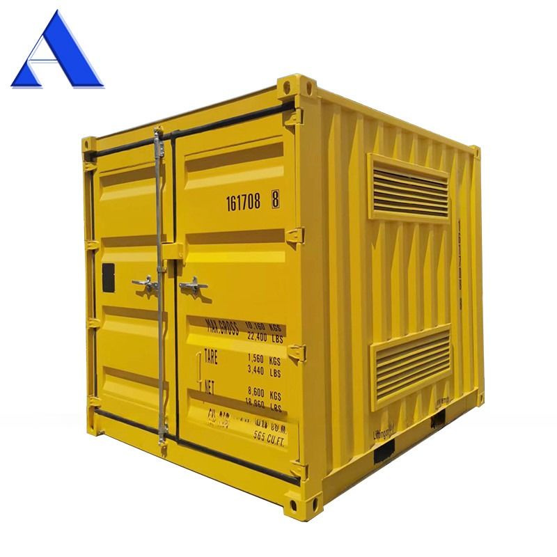 10ft Steel Grating Bundled Floor Ventled Shutter ξηρό δοχείο για επικίνδυνα εμπορεύματα Αποθήκευση