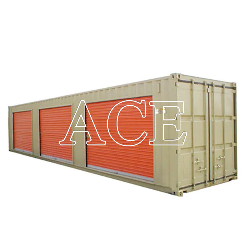 Κεραυνό αποθήκευσης 20ft 40ft Self Shipping Container στο Shandong Hebei με πάτωμα από πλακέ ή χάλυβα