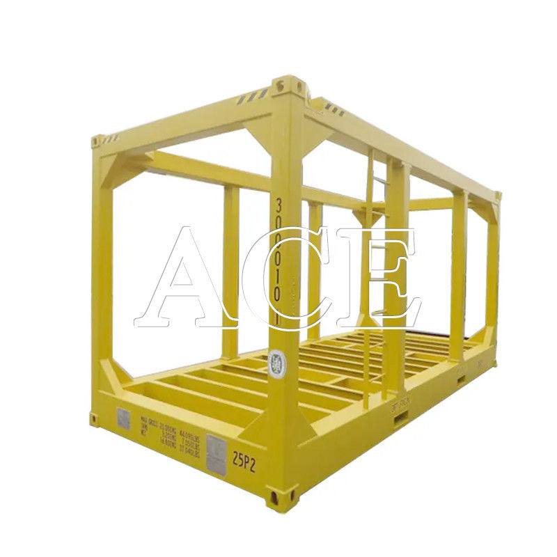 Χάλυβα DNV 2.7-1 20ft High Cube Offshore Lifting Frame Δυνατότητα 30.8 CBM Βόρφηση αερίου και πετρελαίου