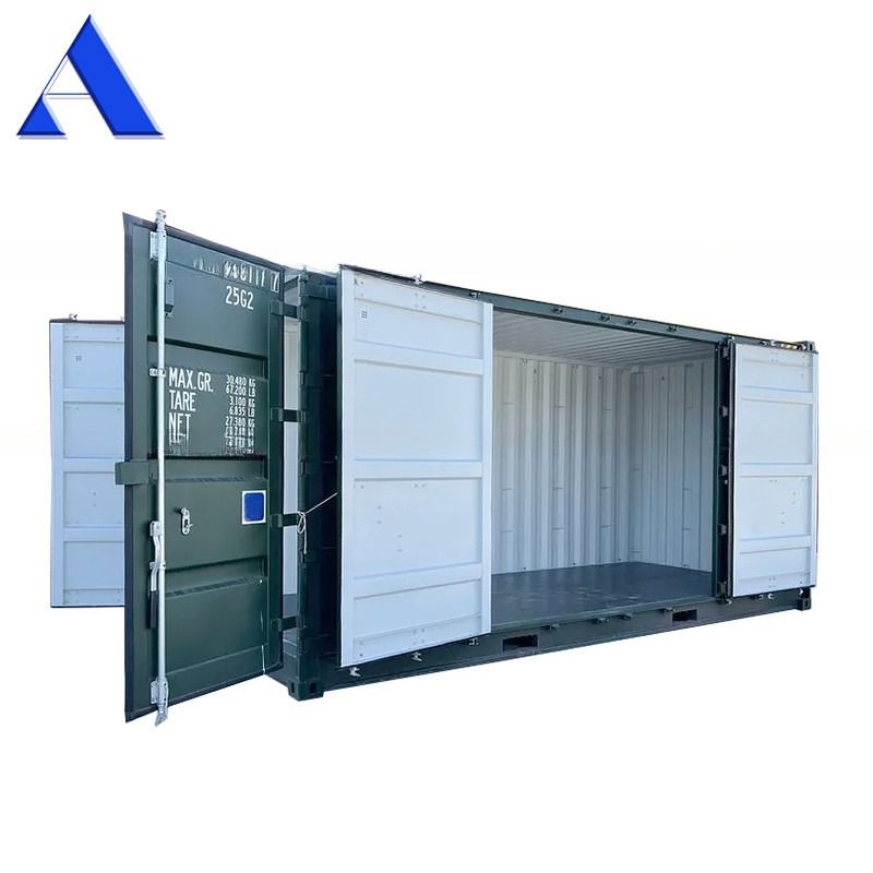 20ft High Cube Side Door Opening Shipping Container με εξατομικευμένο λογότυπο και EPDM Πυροσβεστικό