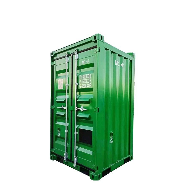 6ft Mini Containedor Offshore DNV Shipping Container με ατσάλινο πάτωμα φορητό CCU κλειστό κουτί γεώτρησης και προαιρετικό σύνολο σλινγκ