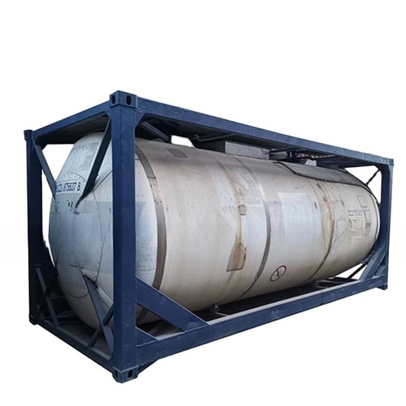 Πιστοποιημένο CSC T11 ISO δεξαμενόπλοιο 21000L έως 26000L για αποθήκευση χημικών προϊόντων από χάλυβα και χάλυβα κορτέν
